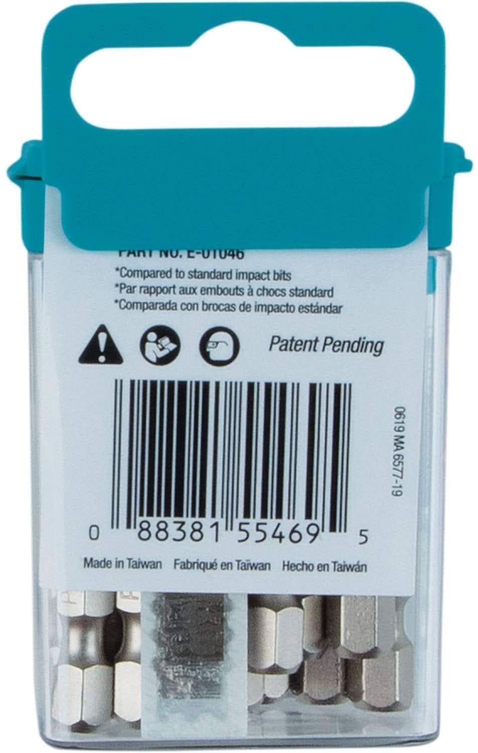 Makita E-01046 Impact XPS #2 Phillips 2" Power Bit, 15/pk