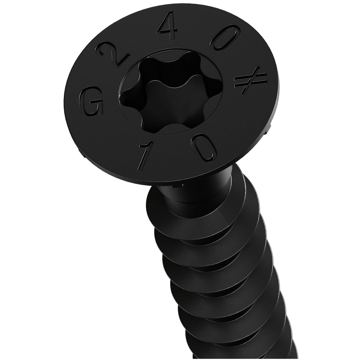 Simpson Strong-Tie SDCF10X240-R30 Strong-Drive SDCF TIMBER-CF Screw, 0.390-in. x 9-1/2-in. T50, E-Coat, 30-Pack