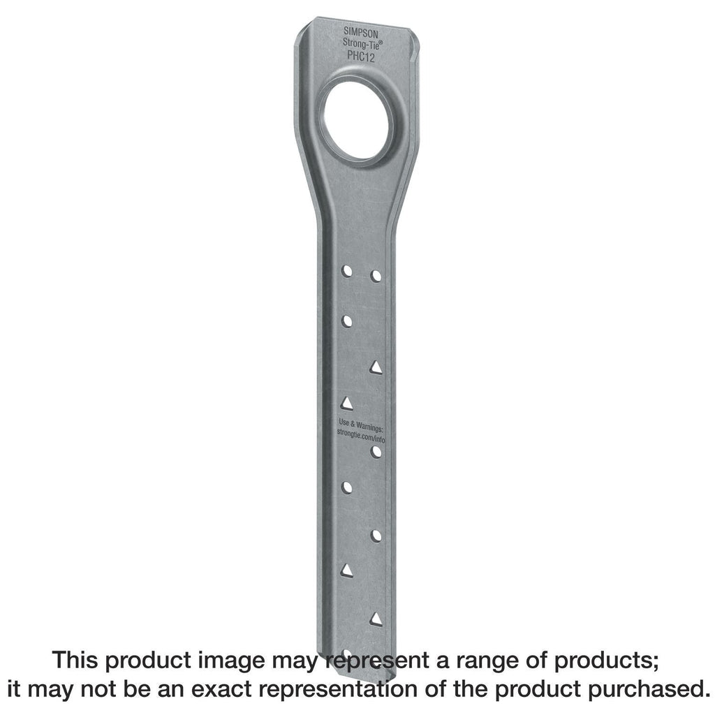 Simpson Strong-Tie PHC12 PHC 10-3/8-in. 12-Gauge Panel Hoist Clip, 50-Pack