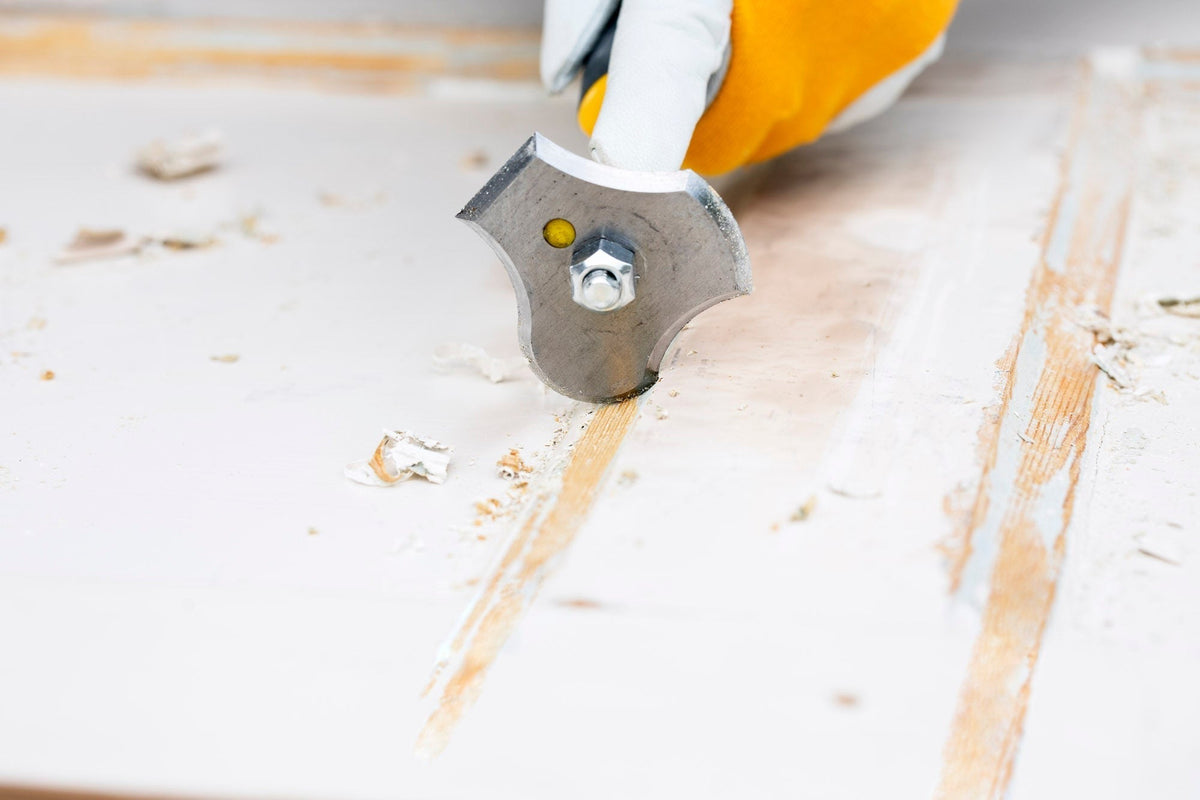 Speedheater Profile Paint Scraper for Curved & Profiled Woodwork