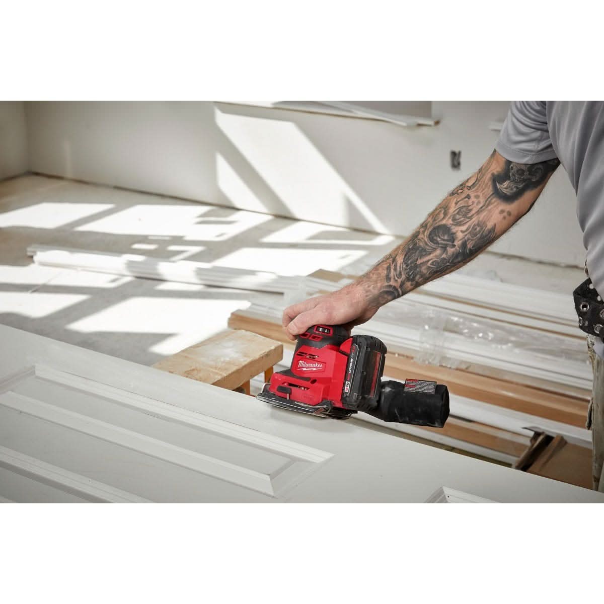 Milwaukee 2649-20 M18 1/4-Sheet Orbital Sander