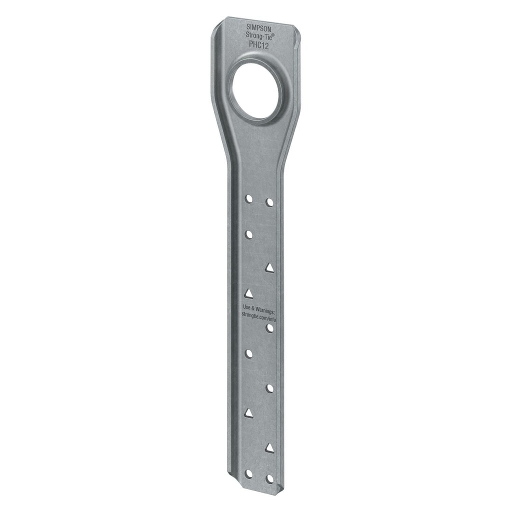 Simpson Strong-Tie PHC12 PHC 10-3/8-in. 12-Gauge Panel Hoist Clip, 50-Pack