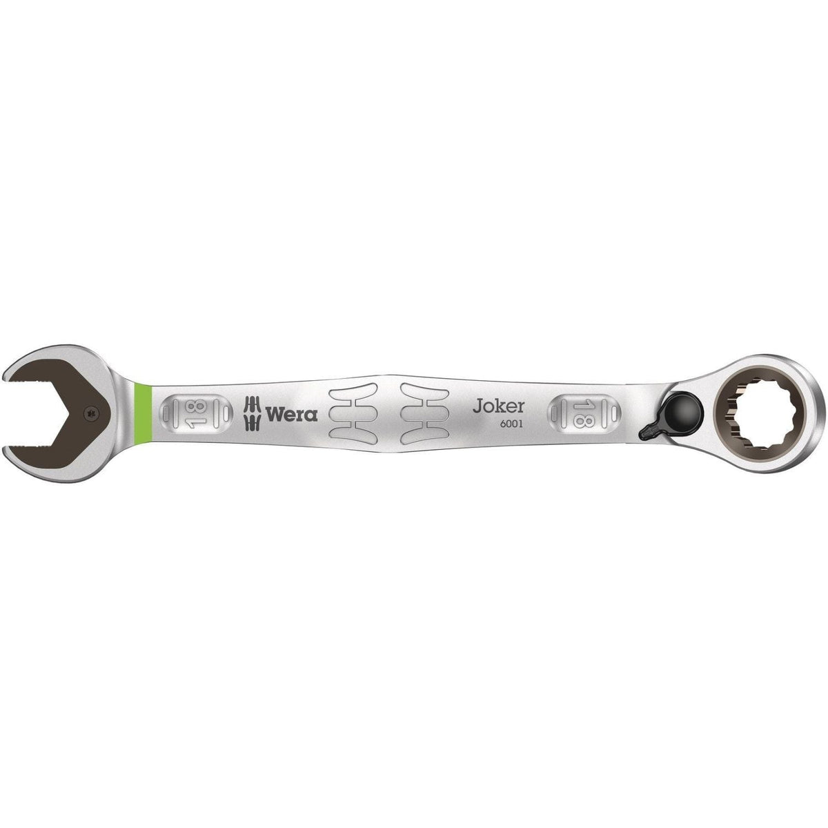 Wera 6001 Joker Switch Ratcheting Combination Wrench, With Switch Lever, 18x234-mm.