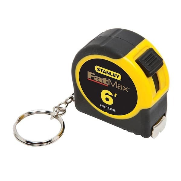 Stanly FMHT33706M FATMAX 6-ft. x 1/2-in. Keychain Pocket Tape Measure