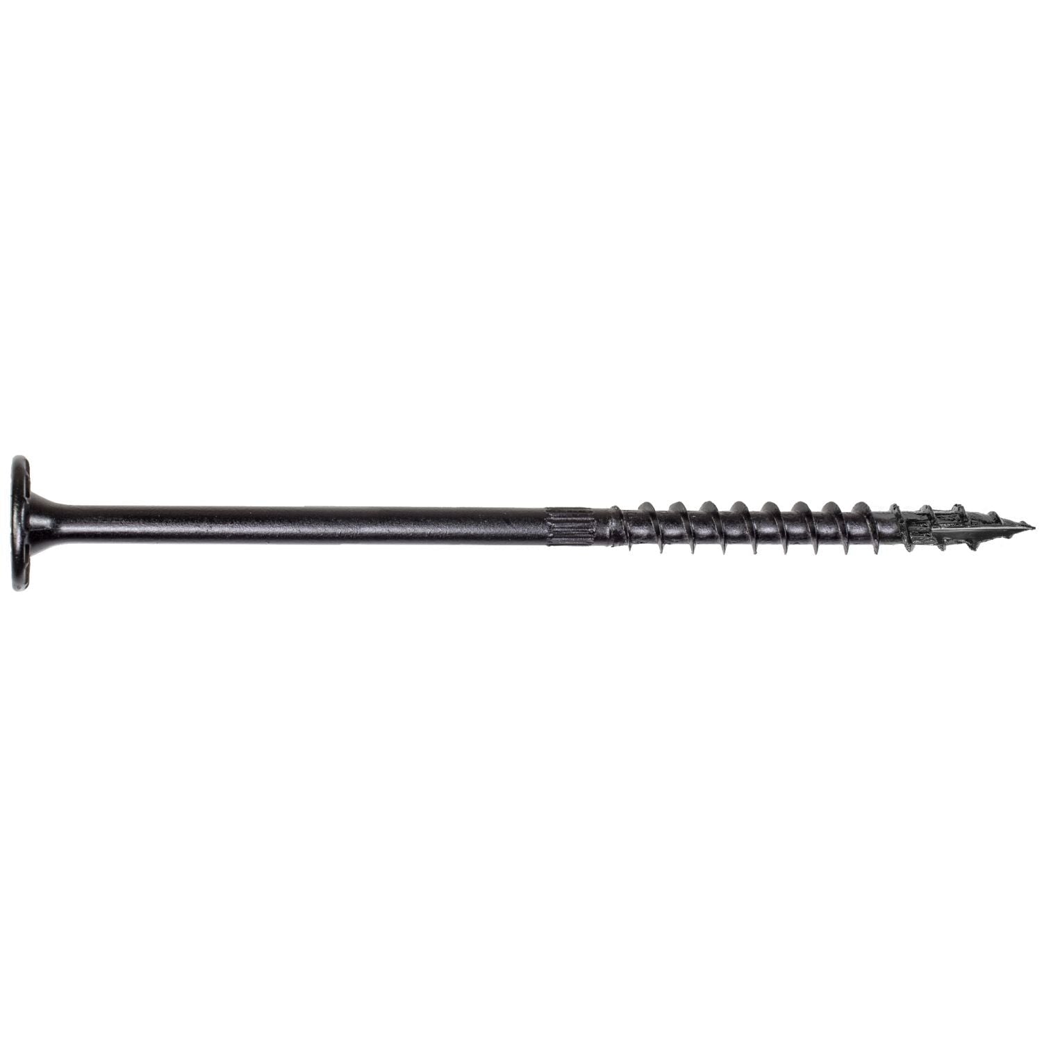 Simpson Strong-Tie SDWS22600DBB-R50 Strong-Drive SDWS TIMBER Screw (Exterior Grade), 0.220-in. x 6-in. T40, Black, 50-Pack