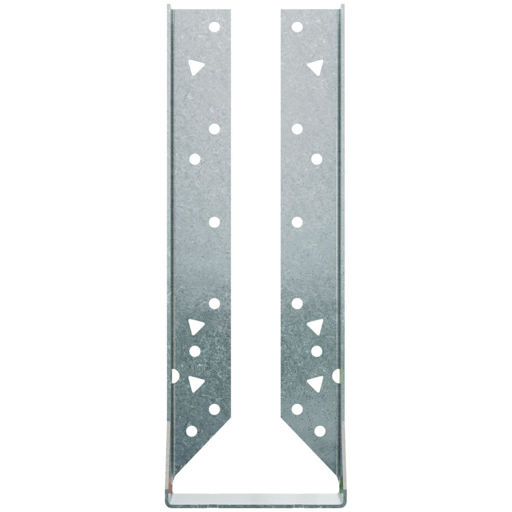 Simpson Strong-Tie HUC412Z HUC ZMAX Galvanized Face-Mount Concealed-Flange Joist Hanger for 4x12