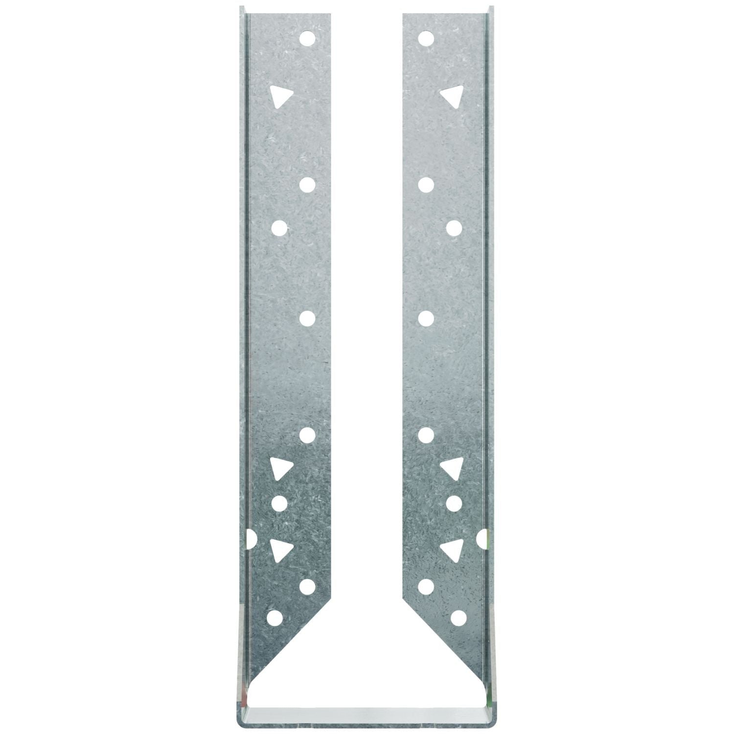 Simpson Strong-Tie HUC412Z HUC ZMAX Galvanized Face-Mount Concealed-Flange Joist Hanger for 4x12