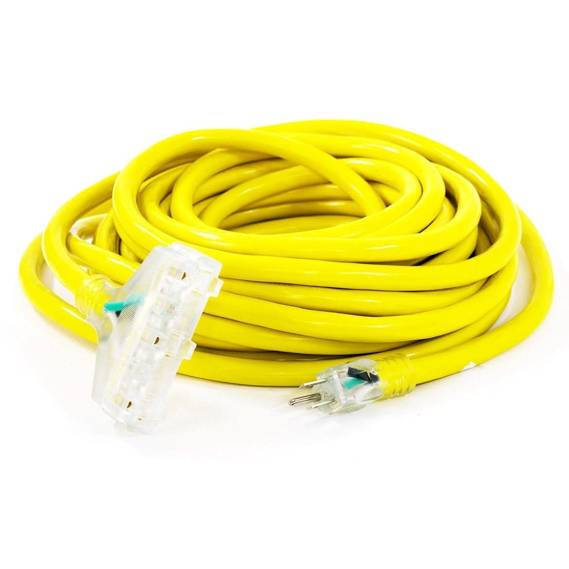 Duromax XPC12050C 50-Foot 12-Gauge Triple Tap Extension Power Cord