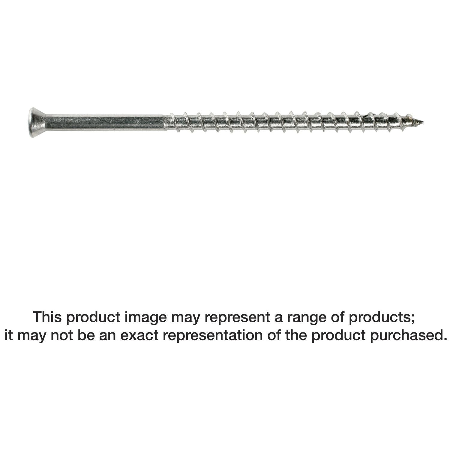 Simpson Strong-Tie T08250FTB Trim-Head Screw, 6-Lobe Drive, #8 x 2-1/2-in. T-15 Type 316, 2000-Pack