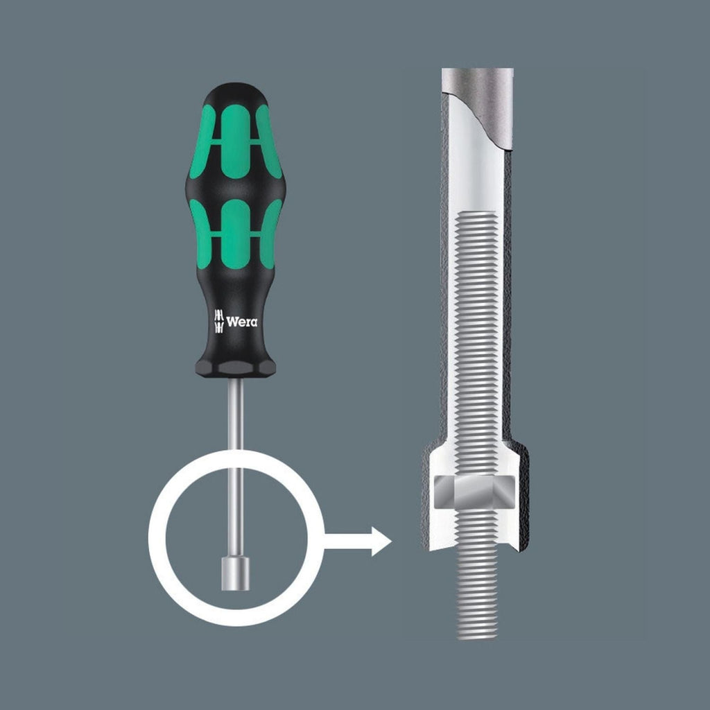 Wera 395 Ho Nutdriver, 10x90-mm.