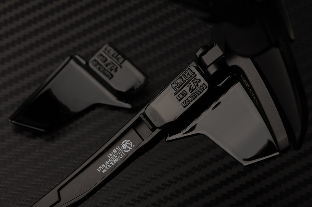 Heat Wave Performance Lazer Face Black Z87+ Sunglasses
