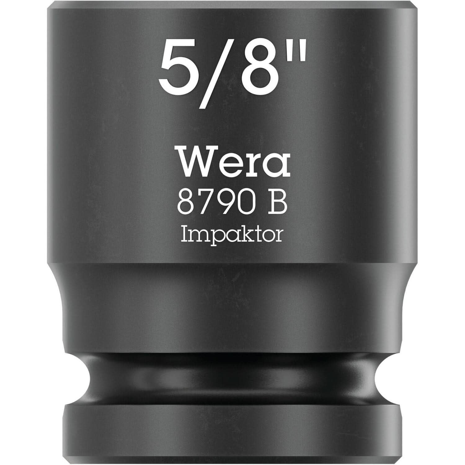 Wera 8790 B Impaktor Socket With 3/8-in. Drive, 5/8-in.x30-mm.