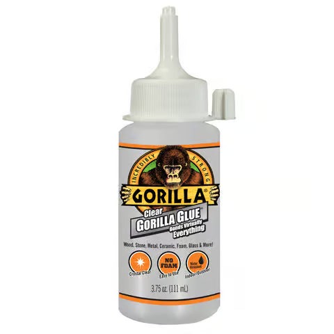 Gorilla Glue High-Strength Clear Glue, 3.75-oz. (4537502)