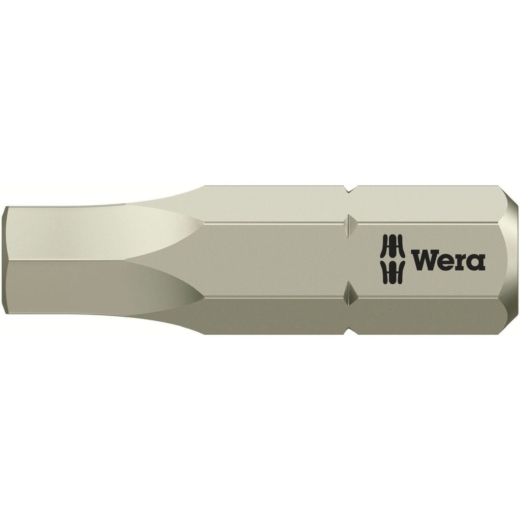 Wera 3840/1 Ts Bit, Stainless, 5.5x25-mm.