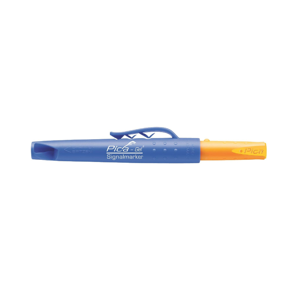 Pica 8084/SB Yellow Gel Signalmarker w/ Quiver Holder, 1-Pack