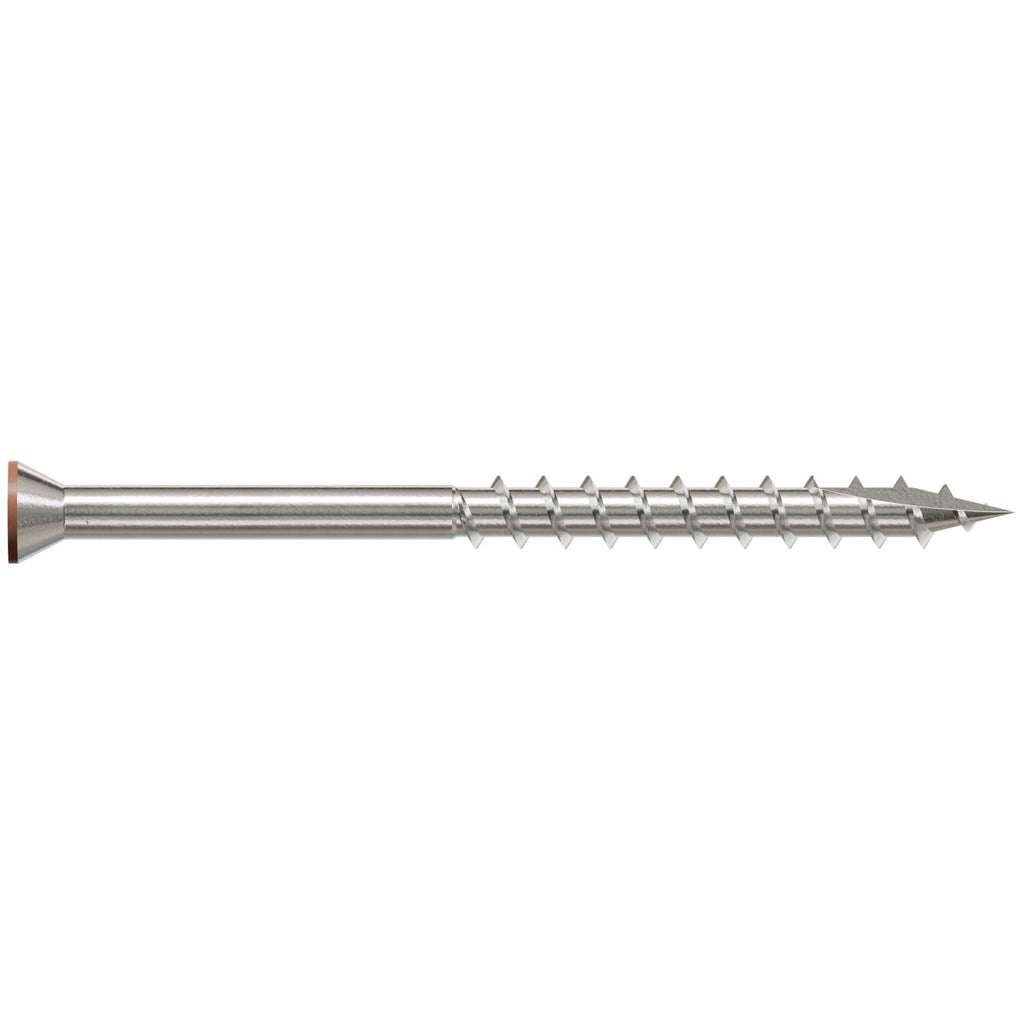 Simpson Strong-Tie S07225FTBTN03 Trim-Head Screw, 6-Lobe Drive, #7 x 2-1/4-in. T-15 Type 305, Tan 03, 1750-Pack