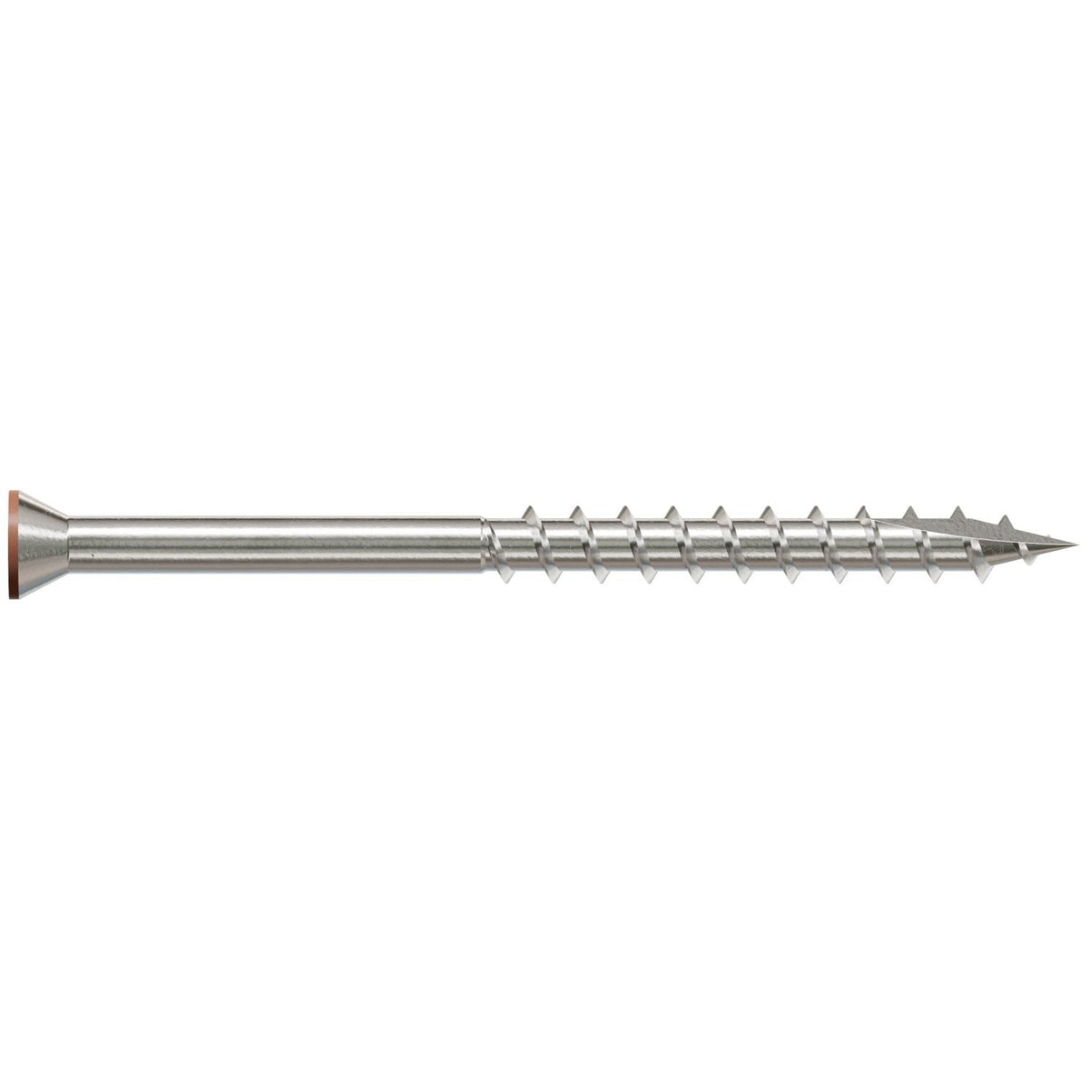 Simpson Strong-Tie S07225FTBTN03 Trim-Head Screw, 6-Lobe Drive, #7 x 2-1/4-in. T-15 Type 305, Tan 03, 1750-Pack