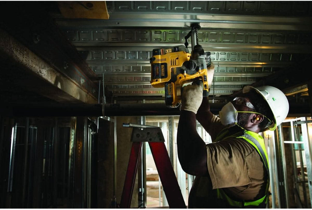 DeWalt DCH273P2DHO 20V Max XR Brushless 1" L-Shape SDS Plus Rotary Hammer Kit w/ Dust Extractor
