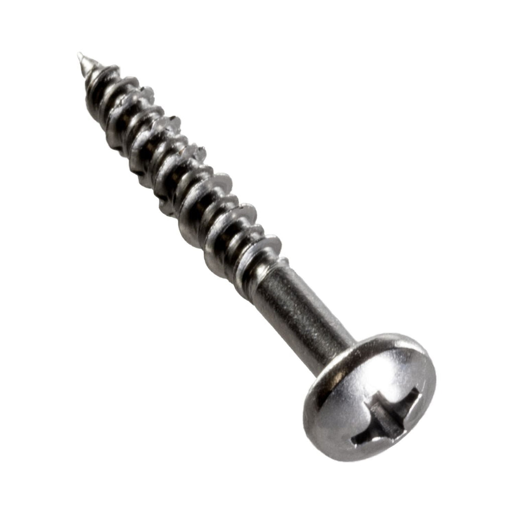 Simpson Strong-Tie T08J125PX-RP15 Marine Screw, Pan Head, #8 x 1-1/4-in. #2 Phillips Drive, Type 316, 15-Pack