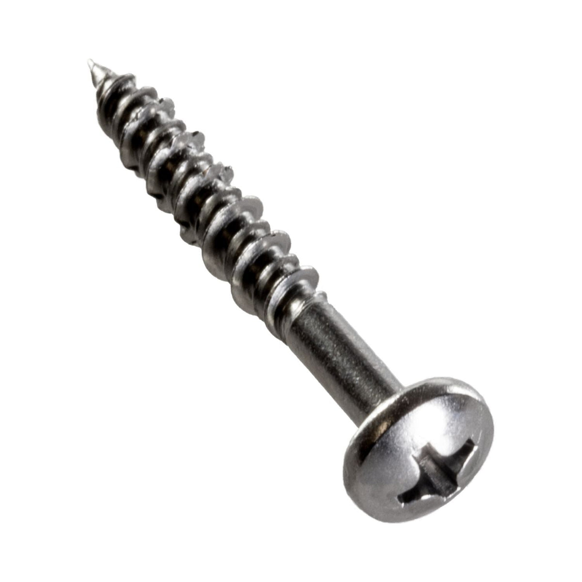 Simpson Strong-Tie T08J125PX-RP15 Marine Screw, Pan Head, #8 x 1-1/4-in. #2 Phillips Drive, Type 316, 15-Pack