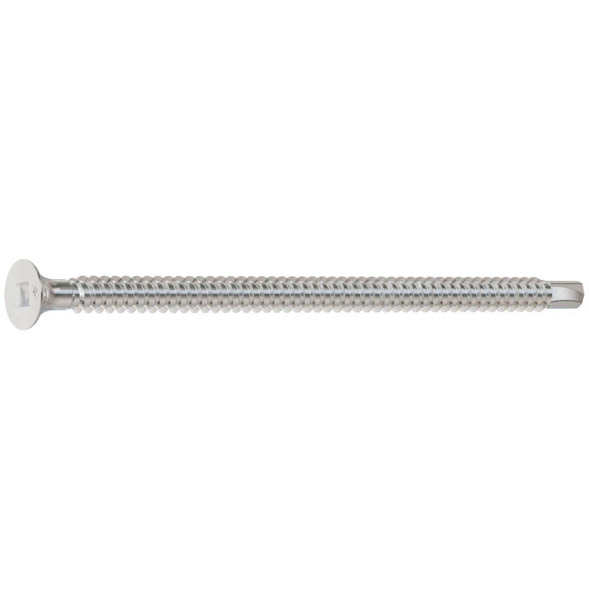 Simpson Strong-Tie F10T350BDB Self-Drilling Bugle-Head Screw, #10 x 3-1/2-in. #2 Square Drive, Type 410, 1000-Pack