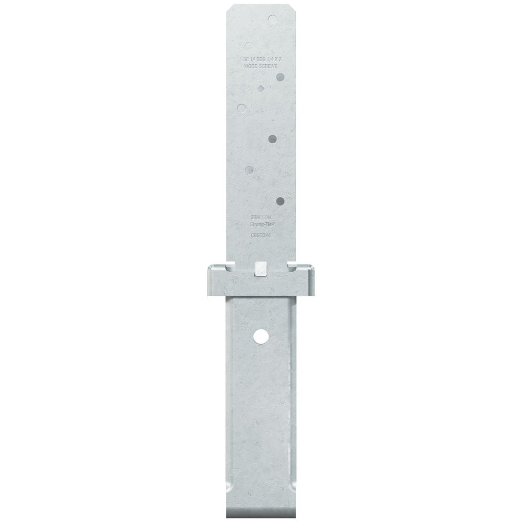 Simpson Strong-Tie CBSTQ44-SDS2HDG CBSTQ Hot-Dip Galvanized Standoff Column Base for 4x4 w/ SDS Screws
