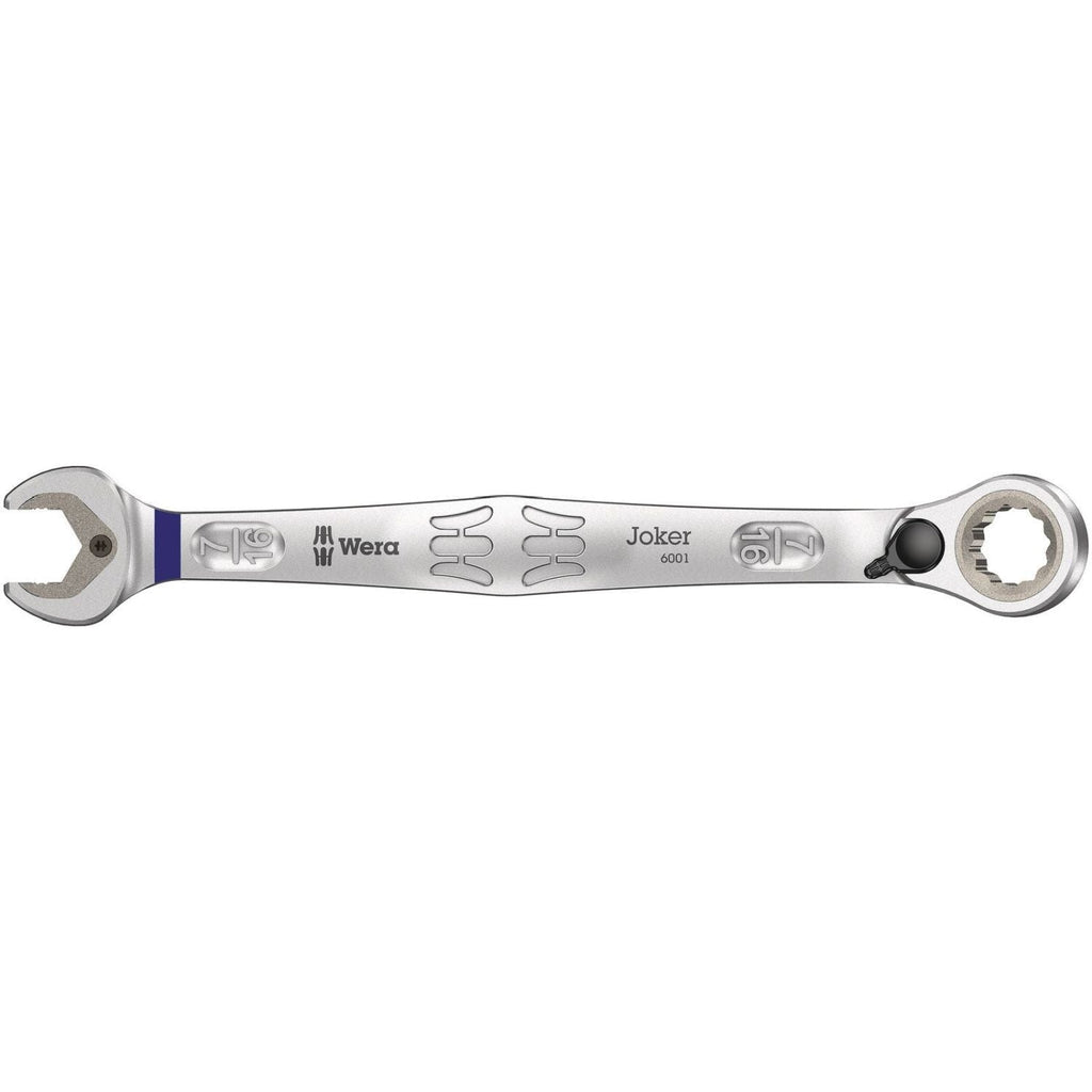Wera 6001 Joker Switch Ratcheting Combination Wrench, With Switch Lever, Imperial, 7/16-in.x165-mm.