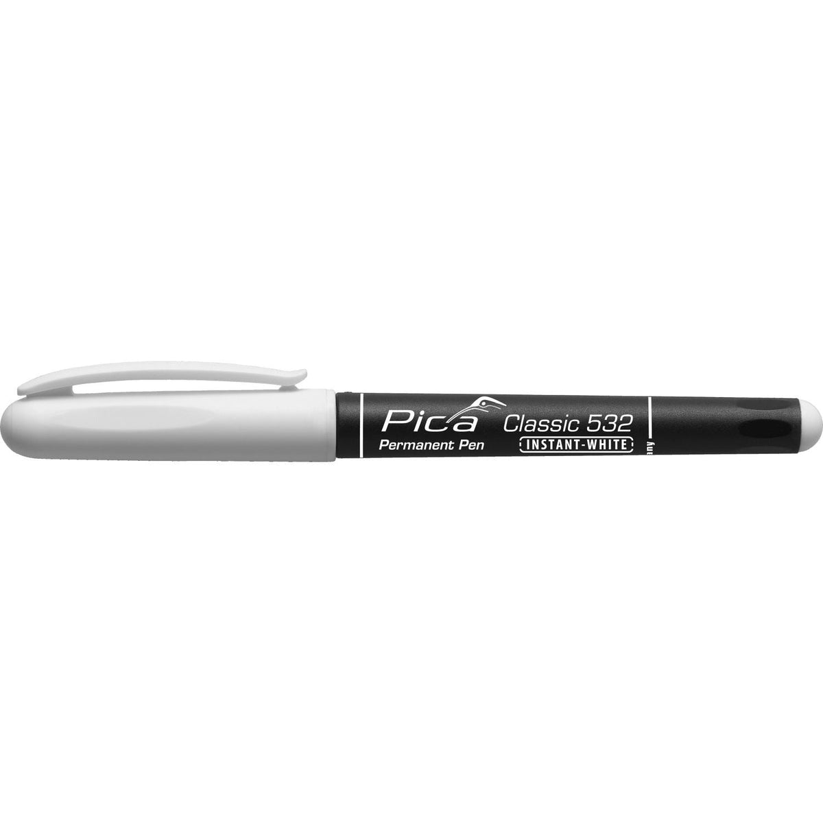 Pica 532/52 White Permanent Marker, 1-Pack