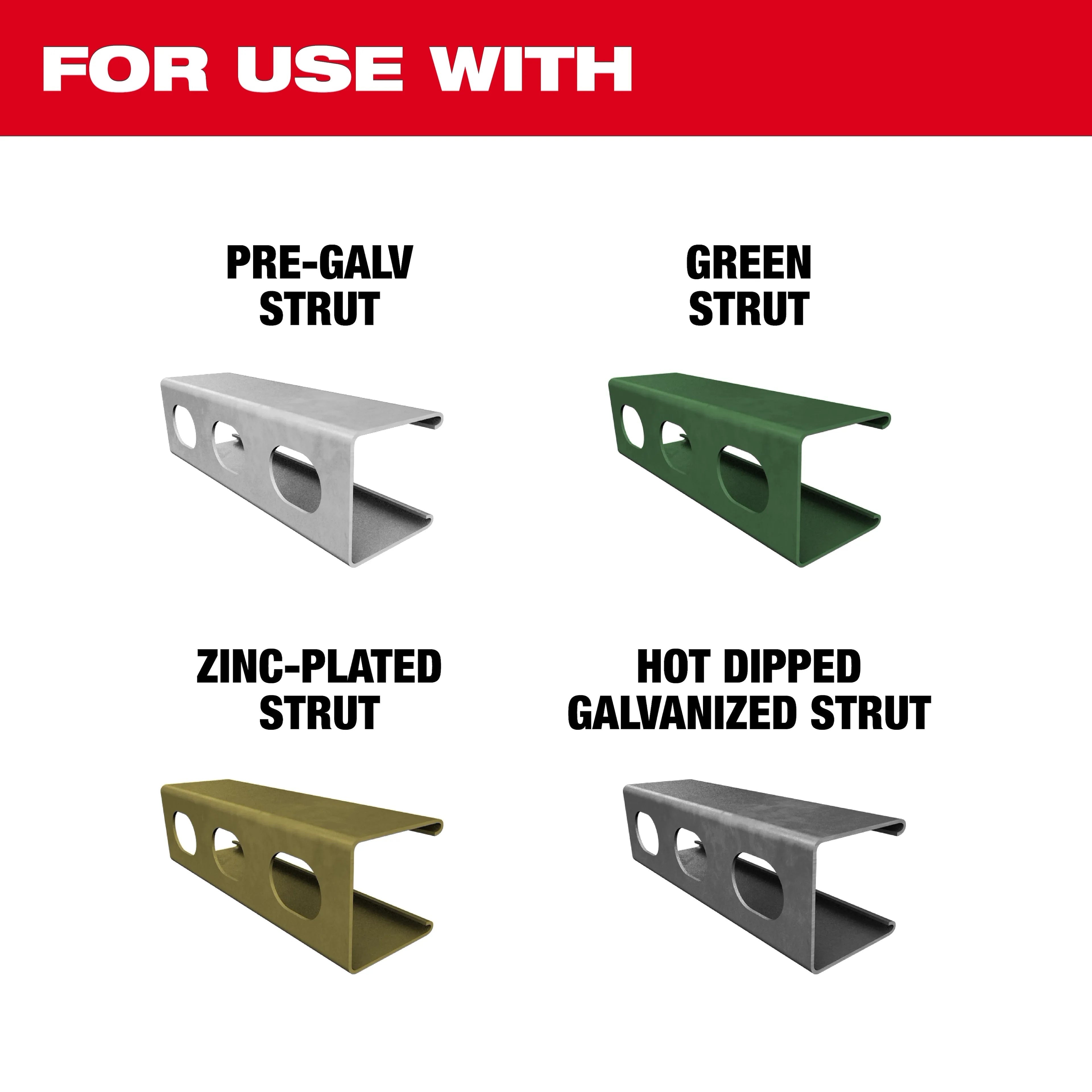 Milwaukee M18 FORCE LOGIC Single Channel Strut Shear (2933-20)