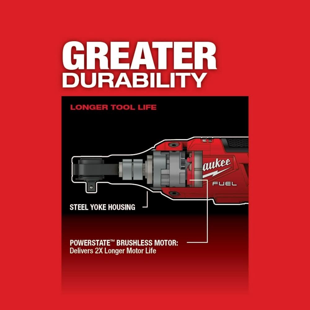 Milwaukee 2566-22 M12 FUEL 1/4-Inch High Speed Ratchet 2.0Ah Kit