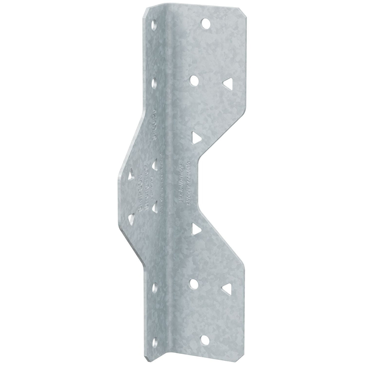 Simpson Strong-Tie SFC6.25-R100 SFC 1-1/2-in. x 1-3/4-in. x 6-1/4-in. Steel Framing Connector, 100-Pack