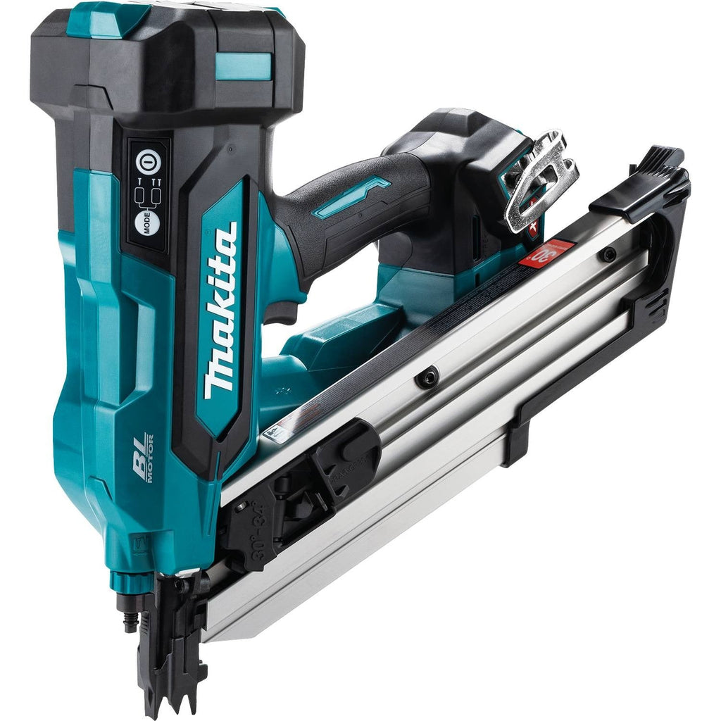 Makita GNB01Z 40V max XGT Brushless 30-Degree Clipped Head 3-1/2-in. Framing Nailer, Tool Only