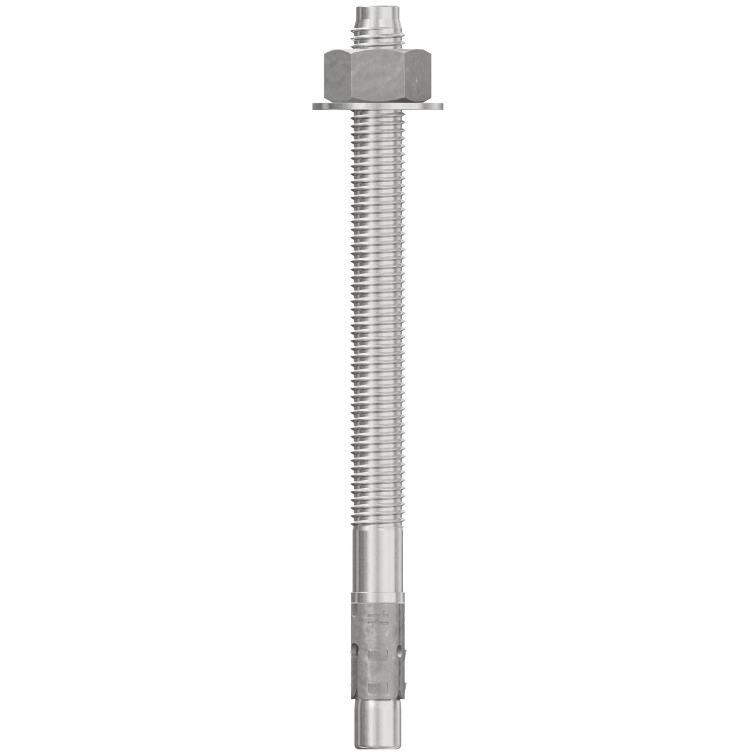 Simpson Strong-Tie STB2-62812S6F20 Strong-Bolt 2, 5/8-in. x 8-1/2-in. Type 316 Stainless-Steel Wedge Anchor, Fully Assembled, 20-Pack