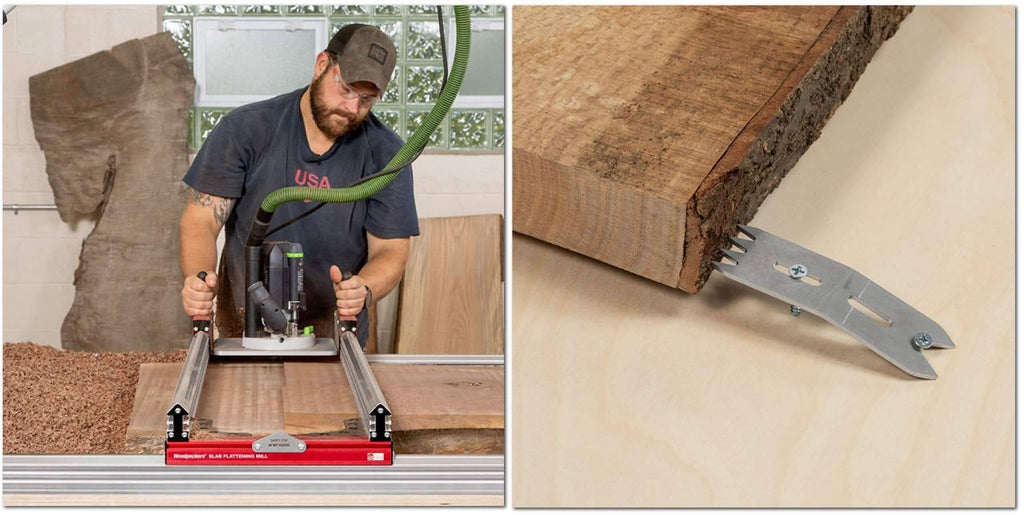 Woodpeckers Basic Router Slab Flattening Mill 62" x 105" Capacity