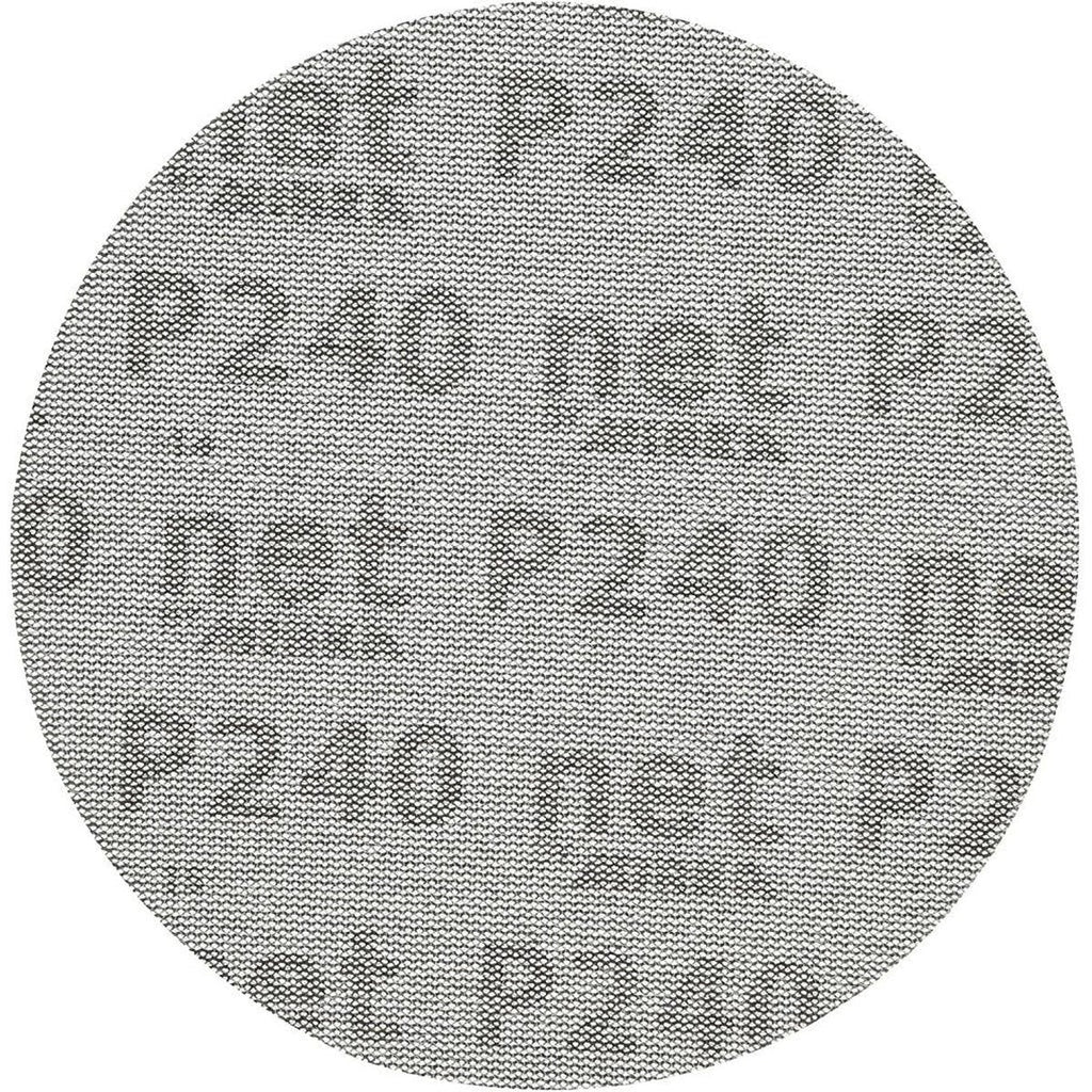 Mirka Autonet 6-in. 240 Grit Hook and Loop Mesh Sanding Disc 50-Pack (AE24105025)