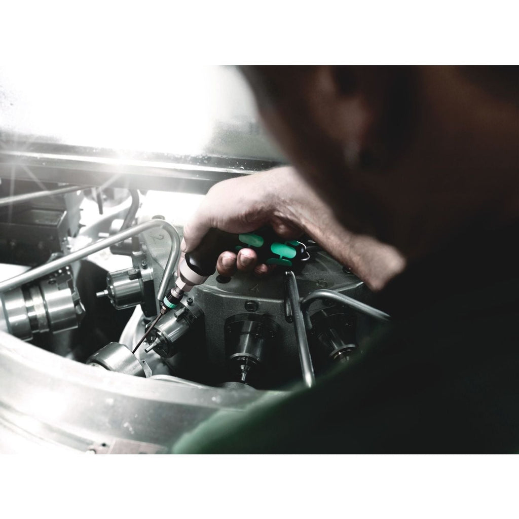 Wera Series 7400 Kraftform Pistol Handle, Adjustable Torque Screwdrivers (3.0-8.8 Nm) With Rapidaptor Quick-Release Chuck, 7443x4.0-8.8 Nm