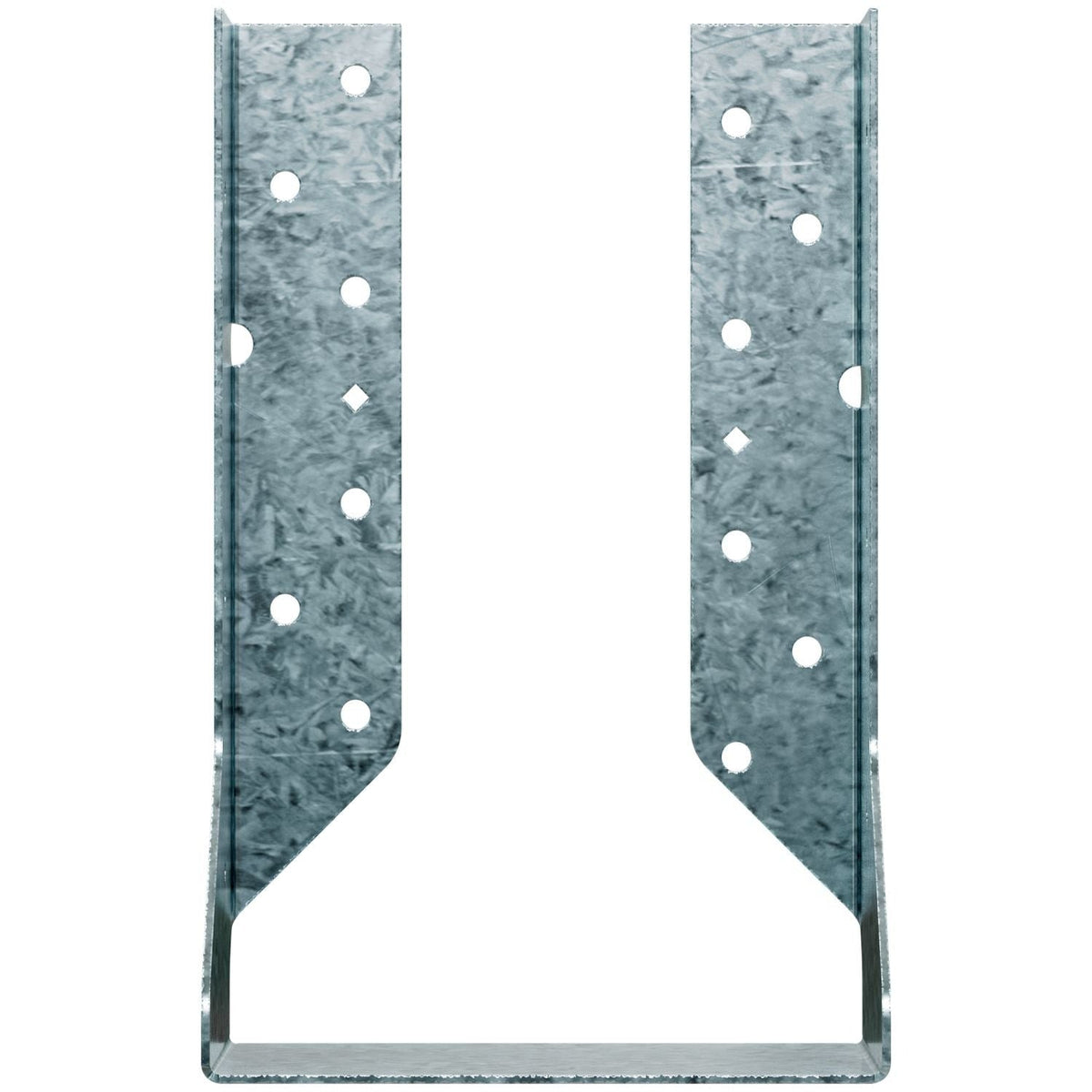 Simpson Strong-Tie HUCQ610Z-SDSG HUCQ ZMAX Heavy Face-Mount Concealed-Flange Joist Hanger for 6x10 w/ Screws