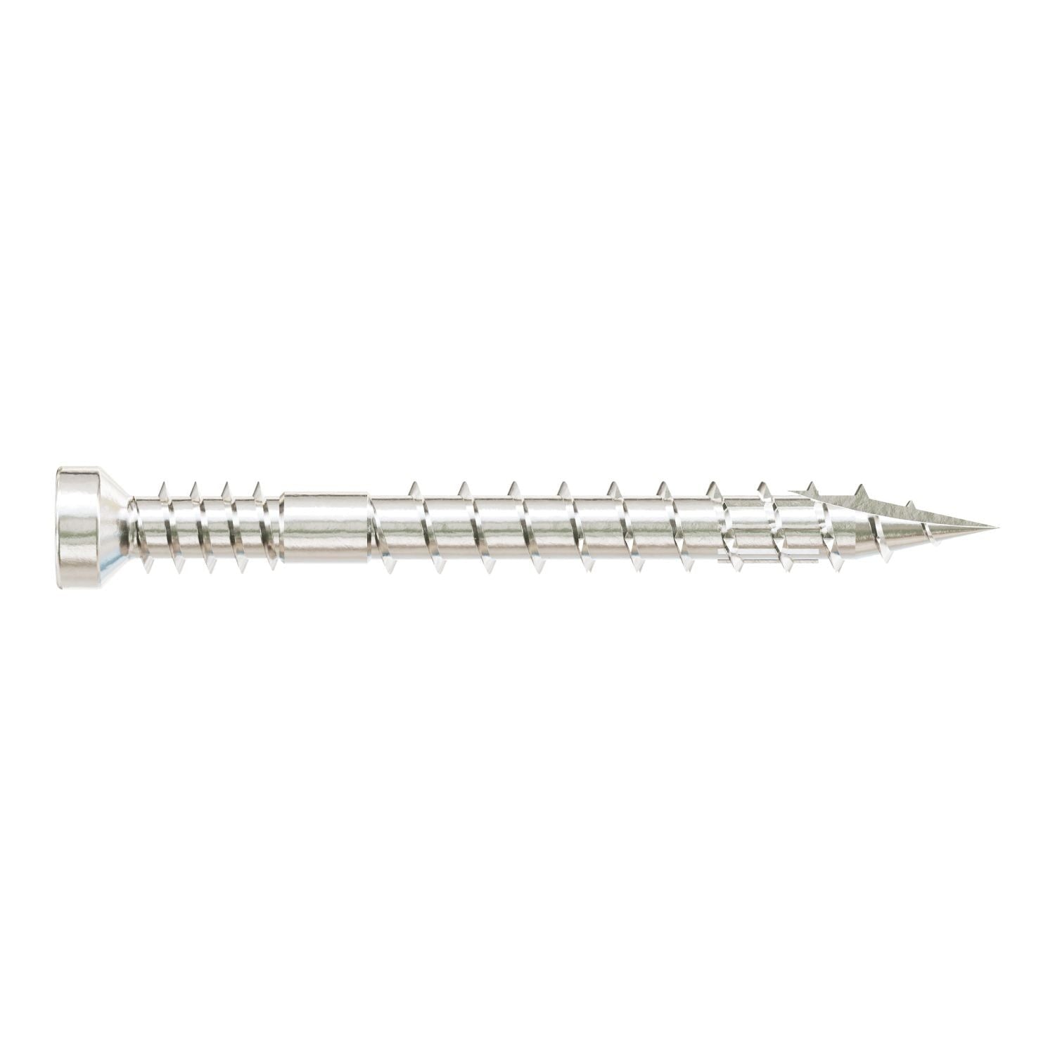Simpson Strong-Tie FT07112T500 Finish Trim Screw, #7 x 1-1/2-in. T10, Trim-Head, Type 316, 500-Pack