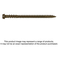 Simpson Strong-Tie DCU234BR01R350 Deck-Drive DCU COMPOSITE Screw, #10 x 2-3/4-in. T20, Quik Guard, Brown 01, 350-Pack