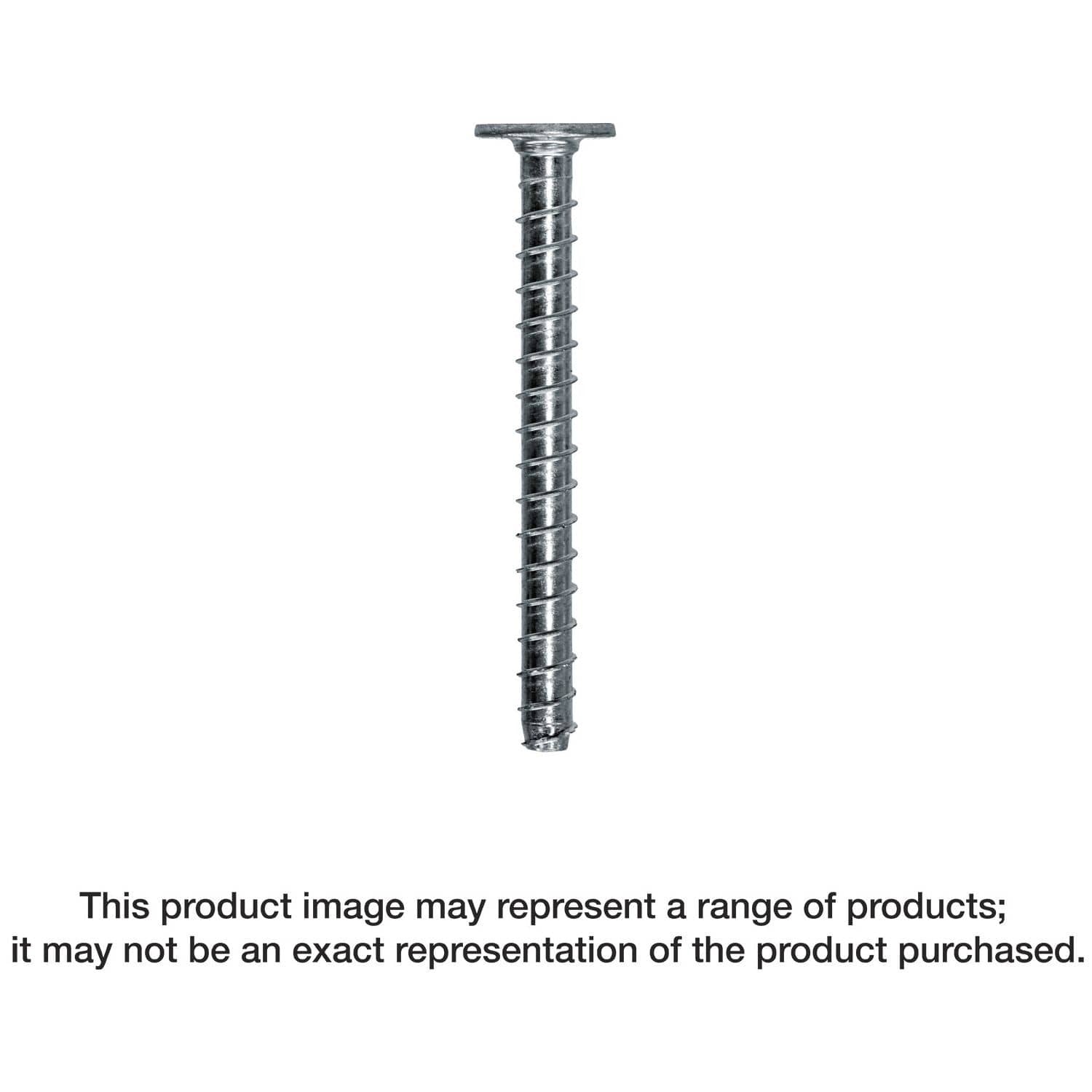 Simpson Strong-Tie THDB62600WH Titen HD 5/8-in. x 6-in. Washer-Head Heavy-Duty Screw Anchor, 10-Pack