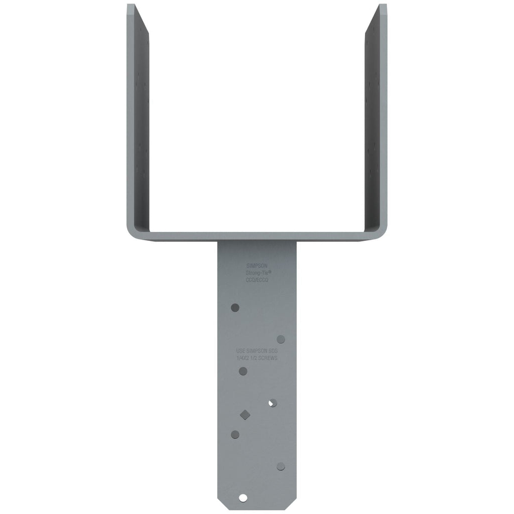 Simpson Strong-Tie CCQ86SDS2.5 CCQ Column Cap for 8x Beam, 6x Post with Strong-Drive SDS Screws