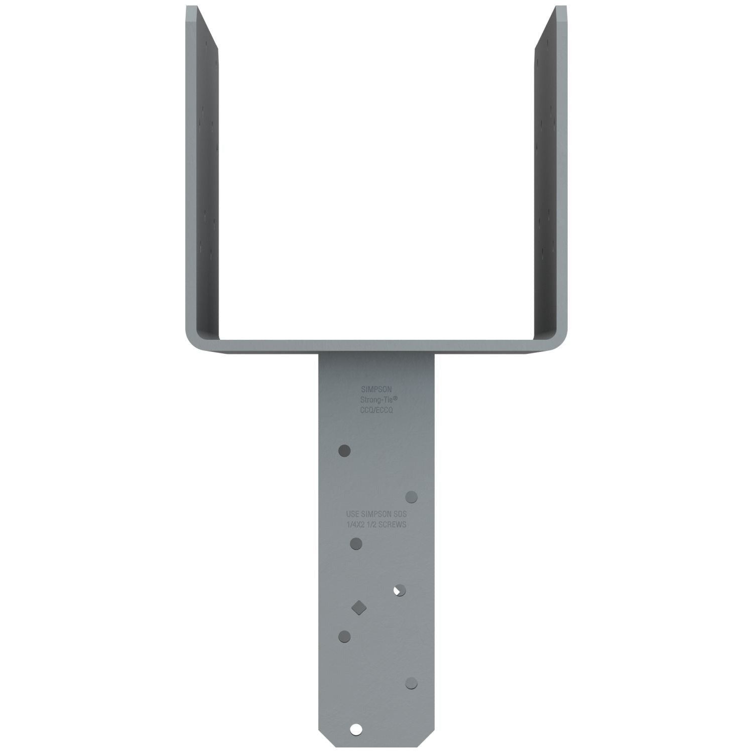 Simpson Strong-Tie CCQ86SDS2.5 CCQ Column Cap for 8x Beam, 6x Post with Strong-Drive SDS Screws