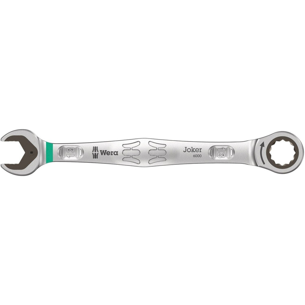 Wera 6000 Joker Ratcheting Combination Wrenches, 13x177-mm.