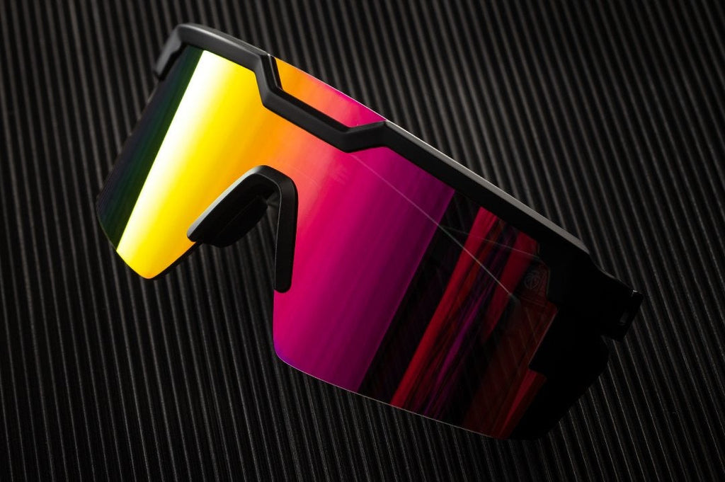 Heat Wave Future Tech Black Frame Savage Spectrum Z87+ Sunglasses