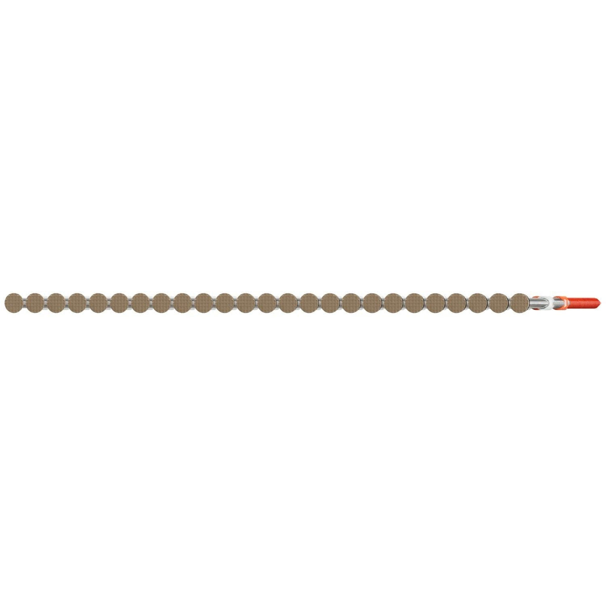 Simpson Strong-Tie S11A300KJT 20–22° Plastic Strip, Casing Head, Ring-Shank Nail, 3-in. x 11 ga. Tan, 1000-Pack