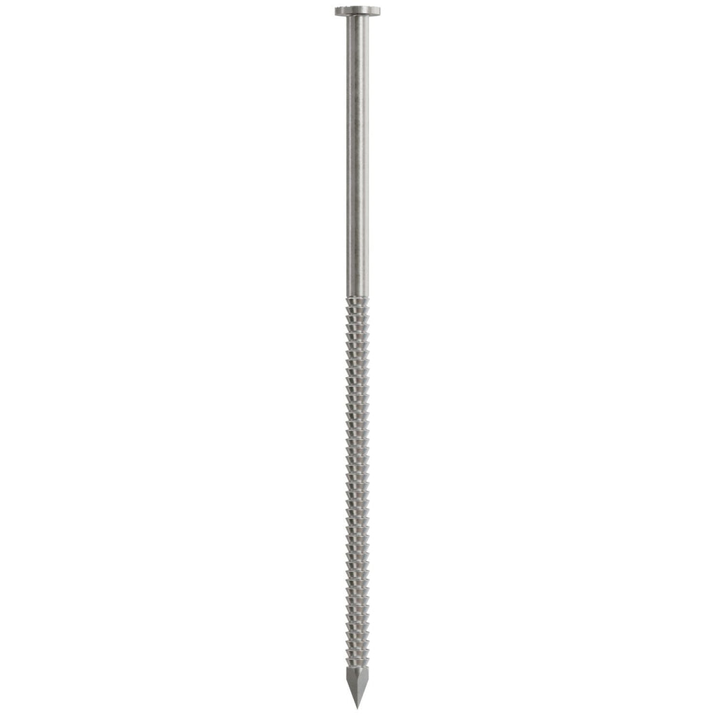 Simpson Strong-Tie S40APBB Post and Beam Nail, Annular Ring Shank, 5-in. x .162-in. Type 304, 25-lb.