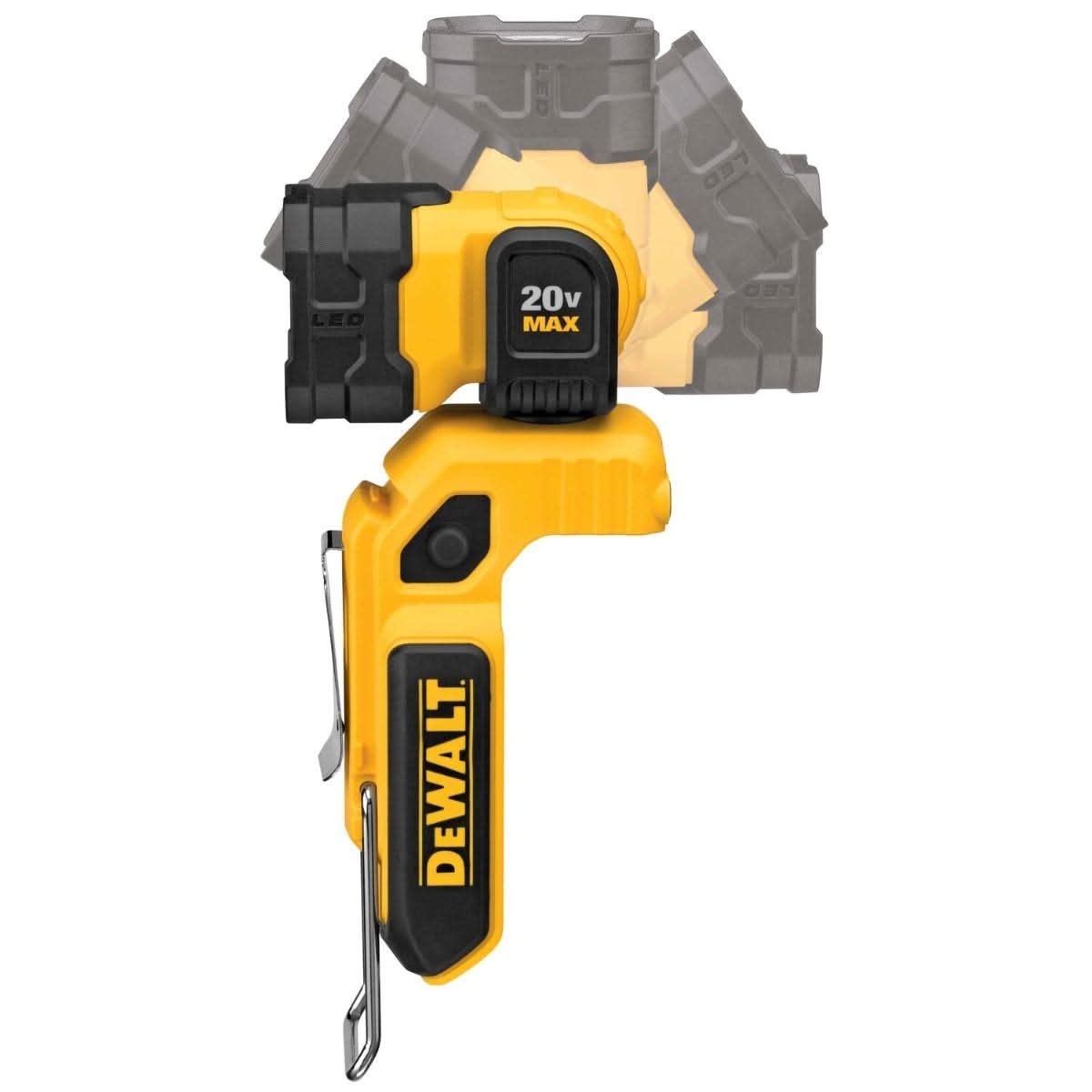 Dewalt DCL044 20V MAX 160 Lumen LED Handheld Worklight with 20V MAX 5.0Ah Battery 2-Pk