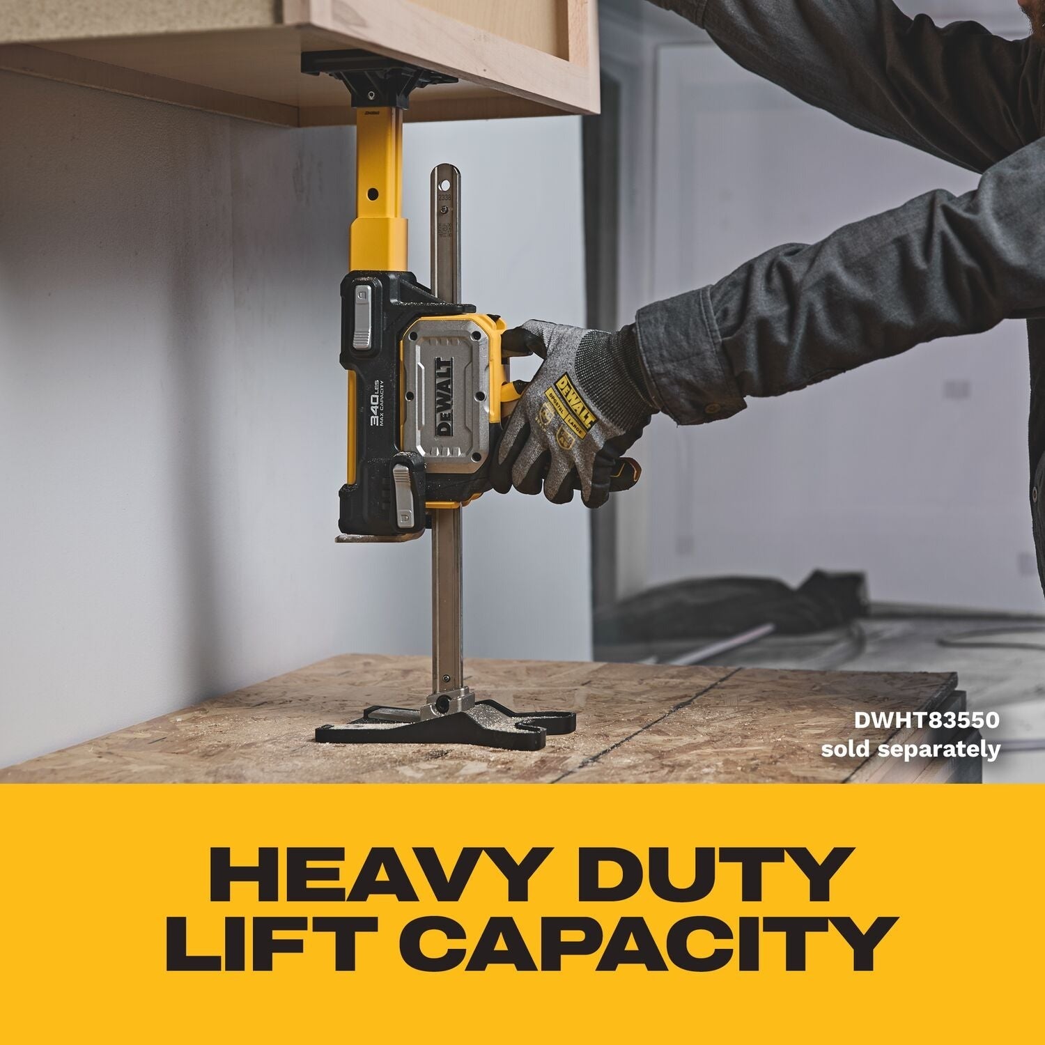 DeWALT DWHT83554 ToughSeries Construction Jack Extension