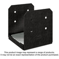 Simpson Strong-Tie APVB1010 Outdoor Accents Avant Collection ZMAX, Black Powder-Coated Post Base for 10x10
