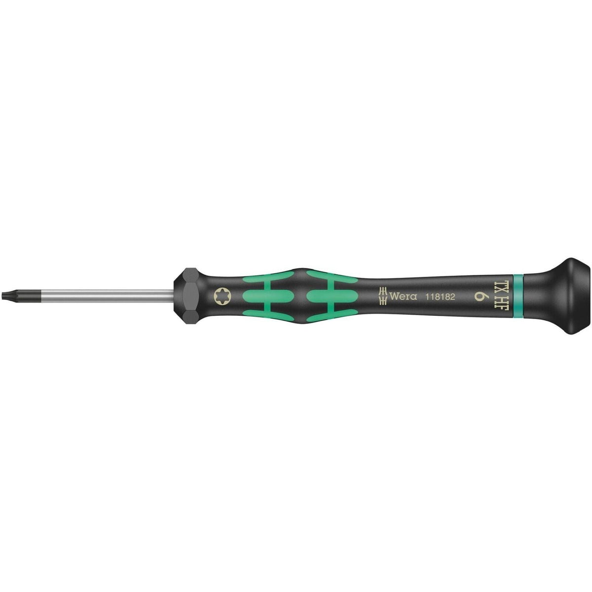 Wera 2067 Torx Hf Screwdriver With Holding Function For Electronic Applications, Torx 6x40-mm.